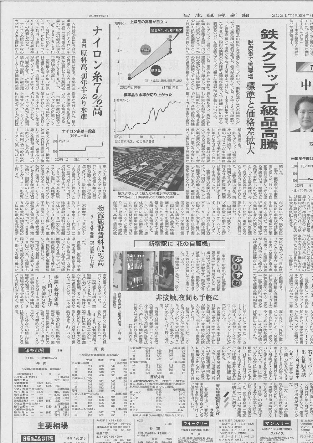 20210817日本経済新聞