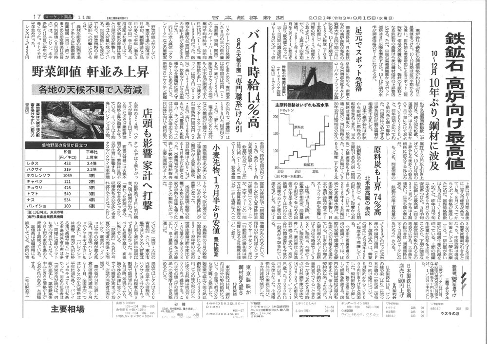 20210915日本経済新聞